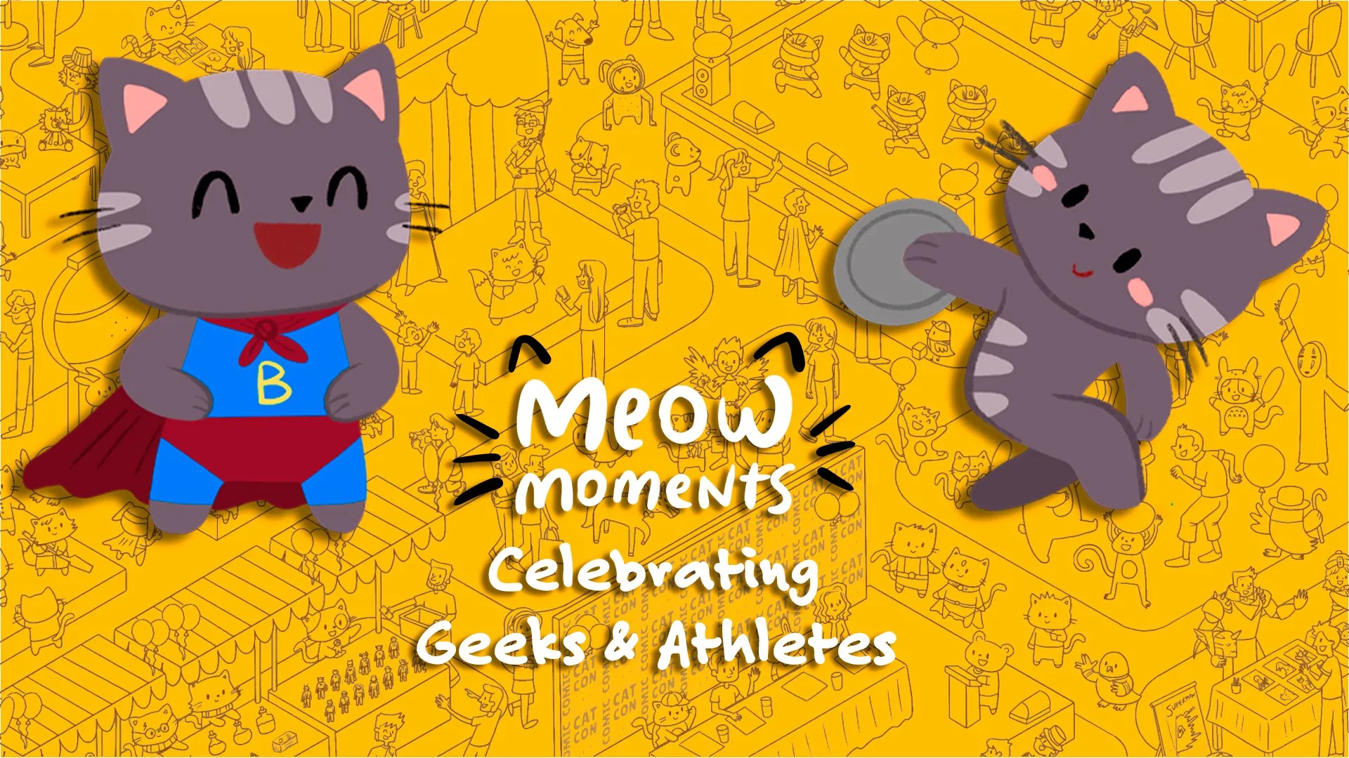 Мяу-моменты: празднуем гиков и спортсменов - Meow Moments: Celebrating Geeks & Athletes — трейлер