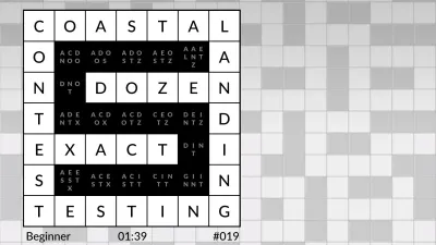 Wordsweeper by POWGI — скриншот 3
