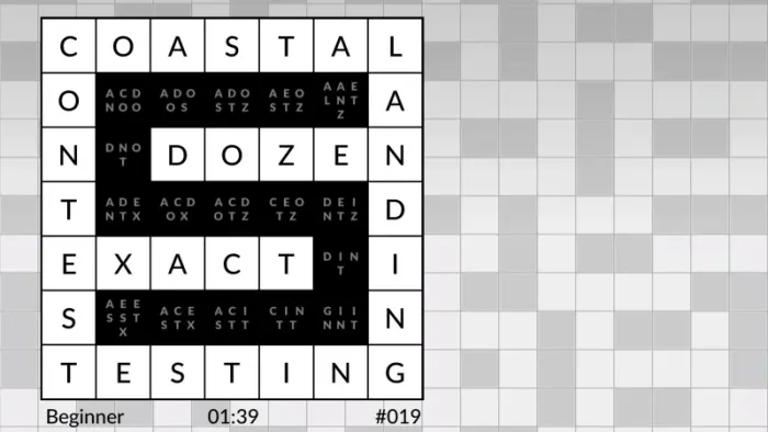 Wordsweeper by POWGI — скриншот 3