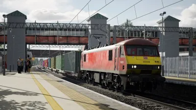 Train Sim World® 7: BR Class 90 Electric Freight Loco Add-On — скриншот 1