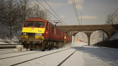 Train Sim World® 7: BR Class 90 Electric Freight Loco Add-On — скриншот 6