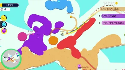 Paper io 2: Animals DLC — скриншот 5