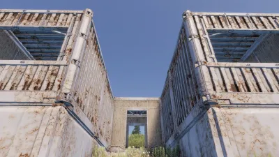 Rust Console Edition X|S Shipping Container Building Skin — скриншот 2