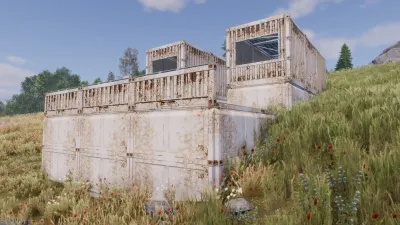 Rust Console Edition X|S Shipping Container Building Skin — скриншот 4
