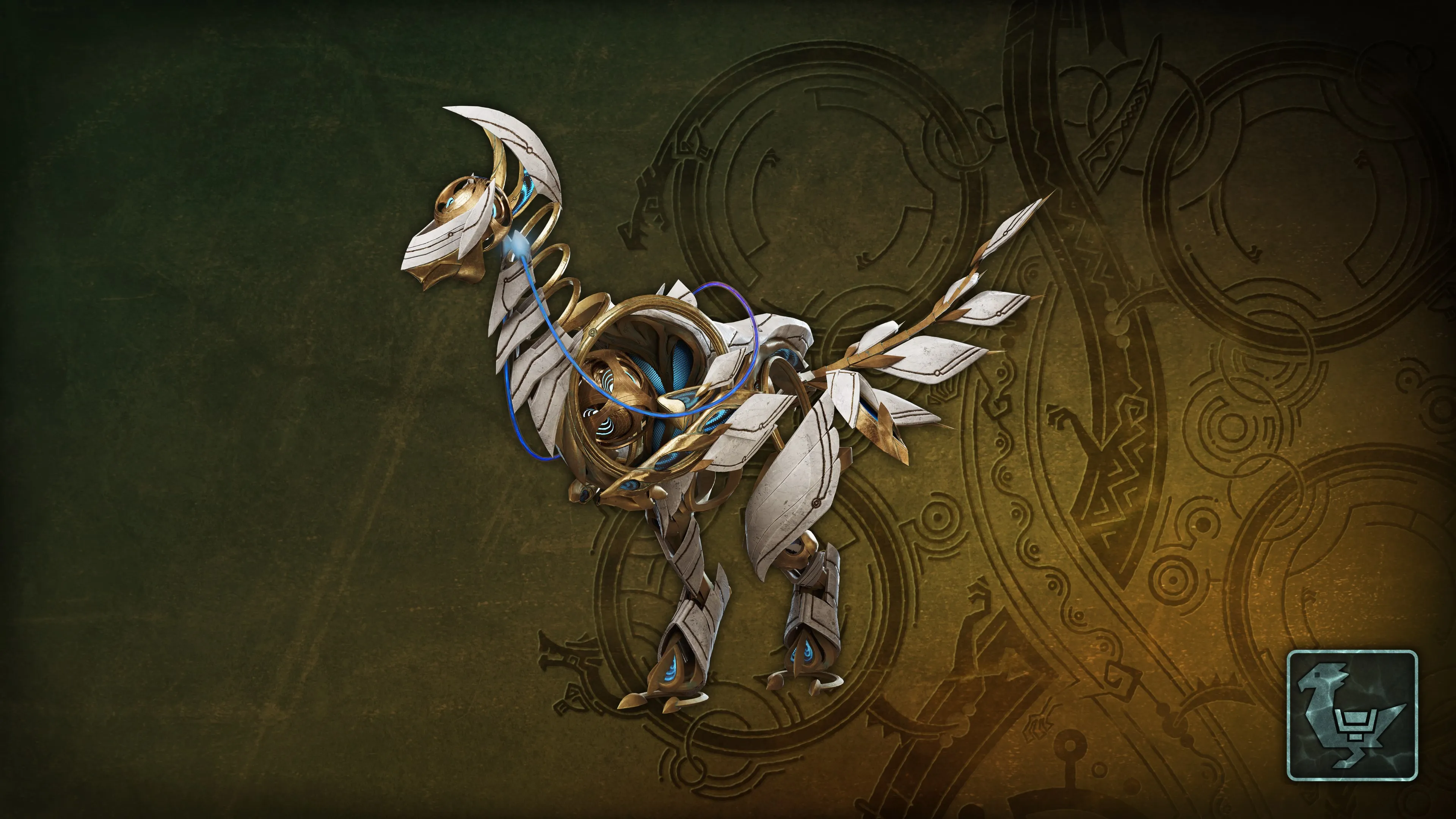 Украшение для сейкрета: меха-попона