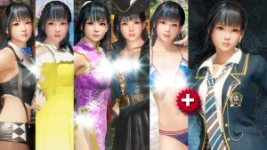 DOA6LR: персонаж Минато + набор дебютных костюмов