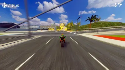 Green Soldiers Heroes: Extreme Bikers — скриншот 1