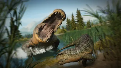 Jurassic World Evolution 3: Crocodilia Coast — скриншот 1