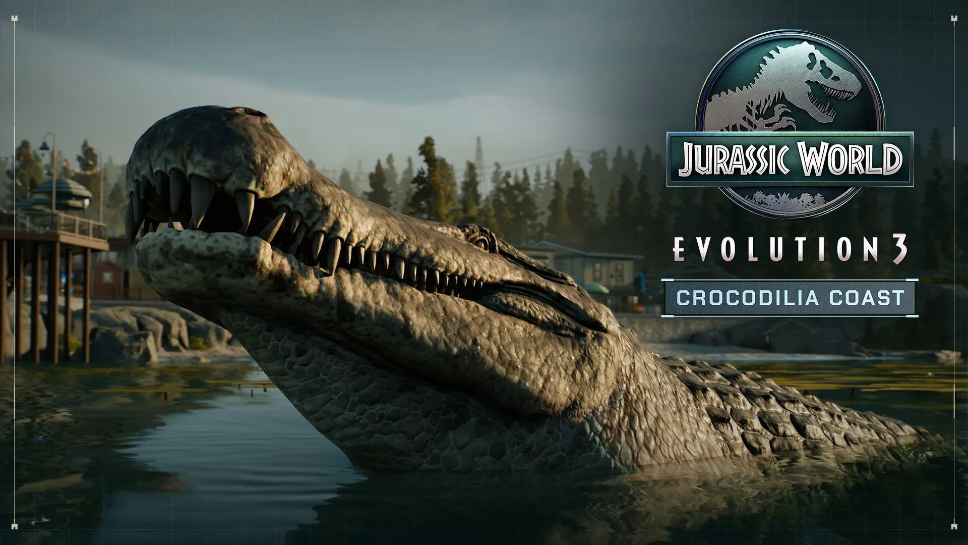 Jurassic World Evolution 3: Crocodilia Coast — трейлер
