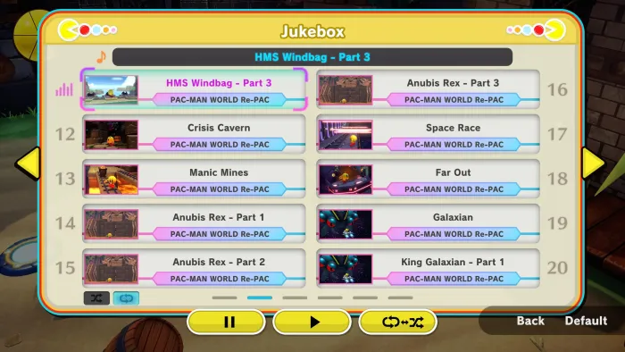 PAC-MAN WORLD Re-PAC - Jukebox — скриншот 4