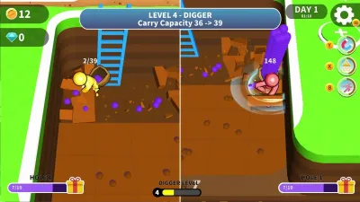 Dig Deep & Astro Miner — скриншот 3