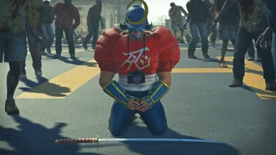 Dead Rising Deluxe Remaster - Костюмы и фоновая музыка: набор «Бойцы Capcom» — скриншот 3