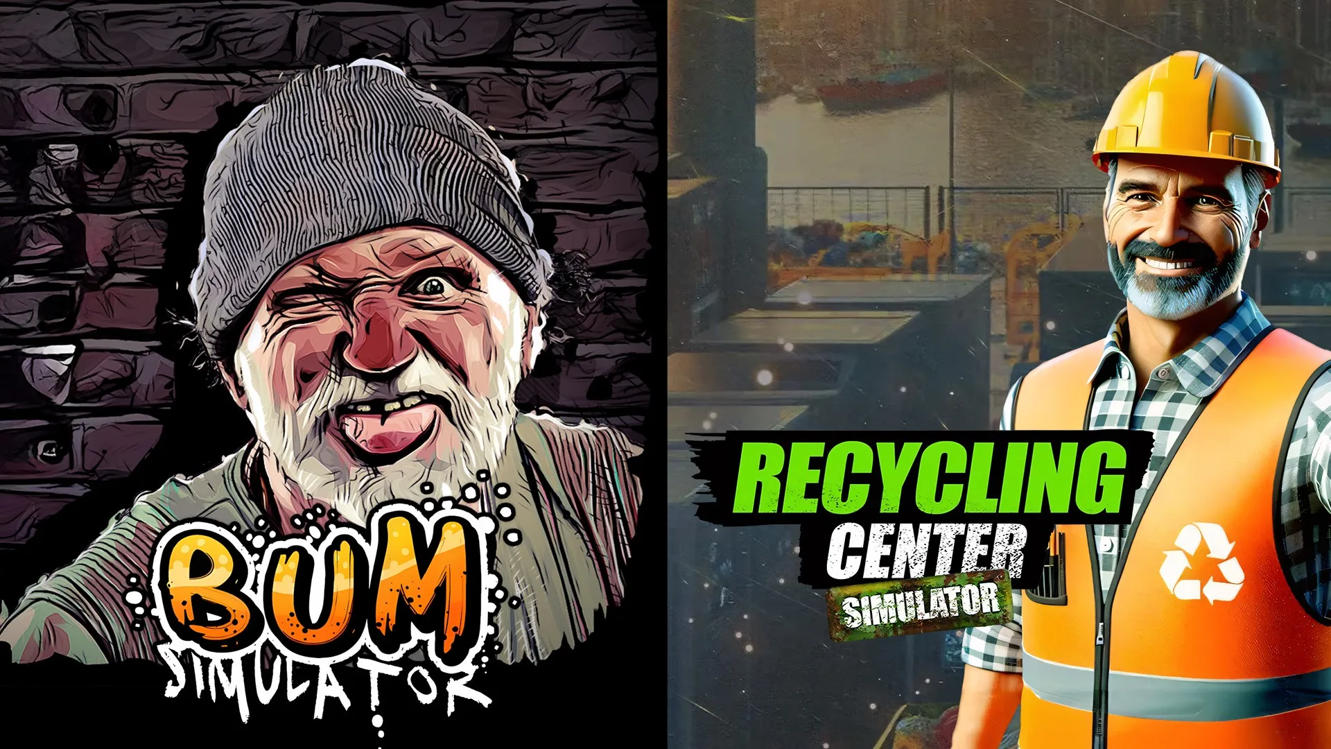 Recycling Center Simulator & Bum Simulator