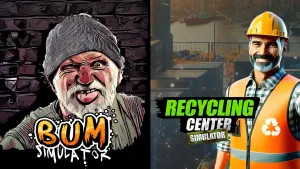 Recycling Center Simulator & Bum Simulator