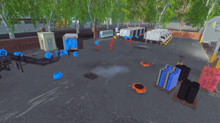 Recycling Center Simulator & Bum Simulator — скриншот 3