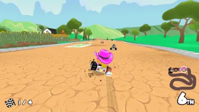 Cowboy Kart — скриншот 2