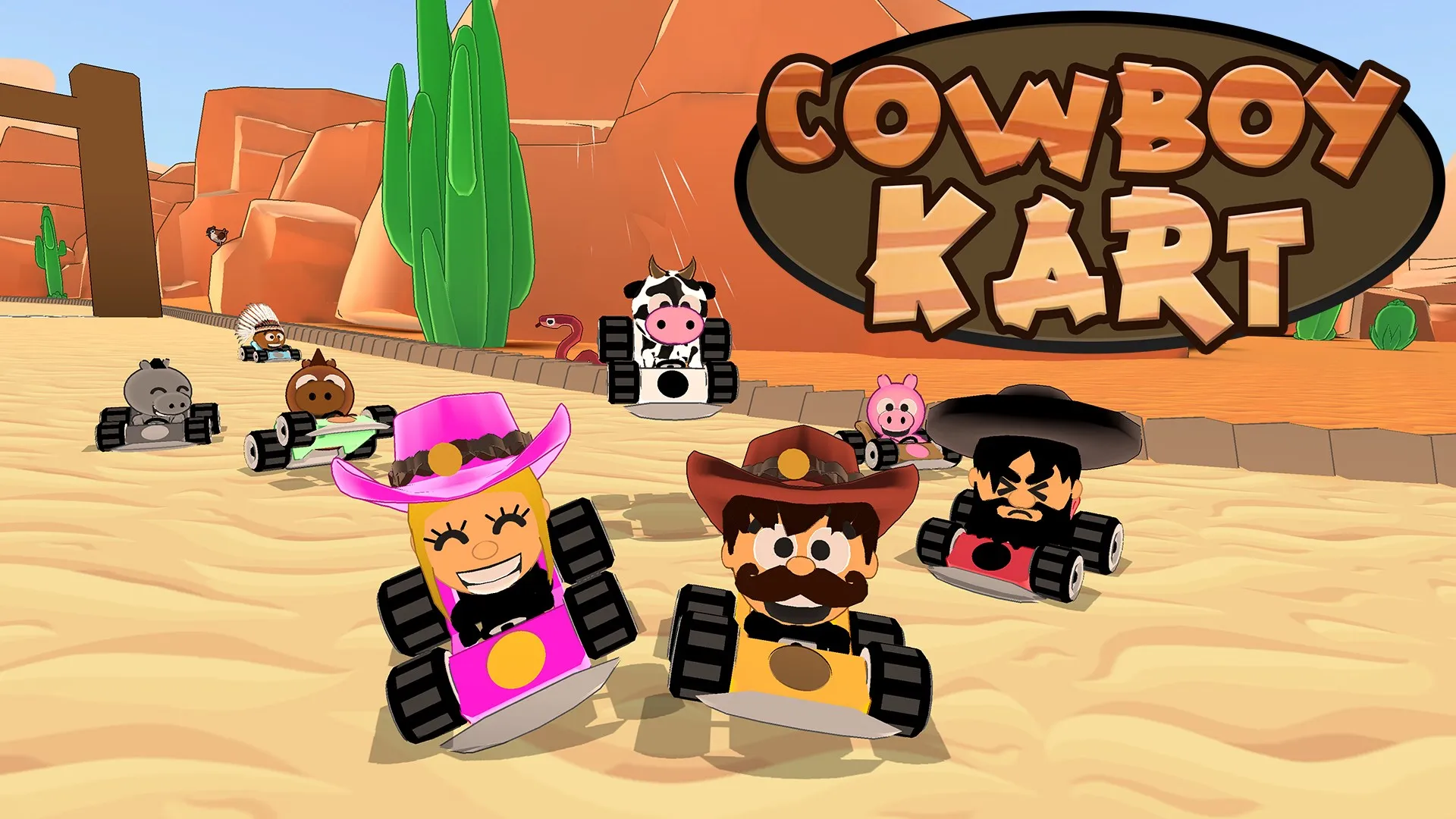 Cowboy Kart — трейлер