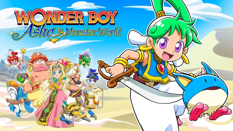 WONDER BOY ASHA in Monster World