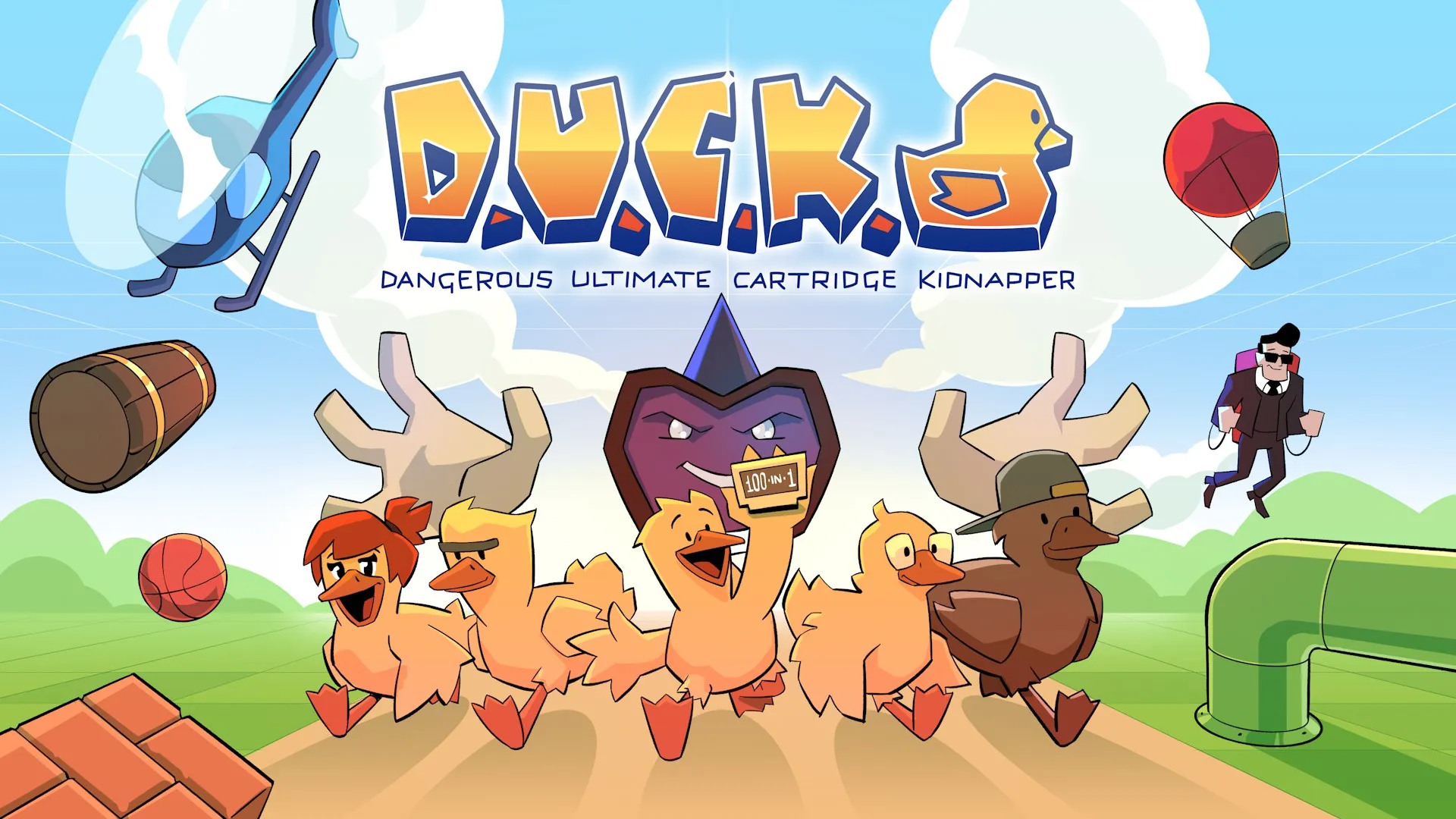 DUCK: Dangerous Ultimate Cartridge Kidnapper — трейлер