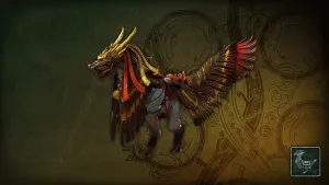 Украшение для сейкрета: попона величественного дракона