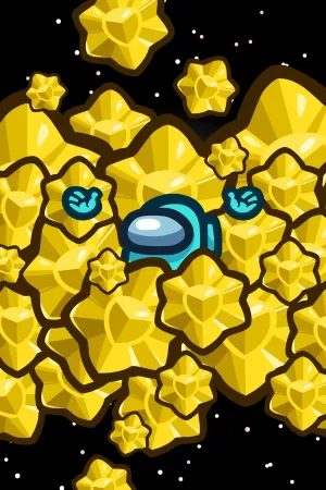 300 шт. звезд - Among Us