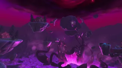 Golf With Your Friends - Corrupted Forest Course — скриншот 1