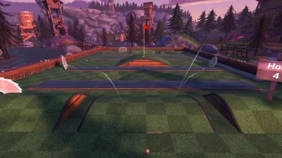 Golf With Your Friends - Corrupted Forest Course — скриншот 4