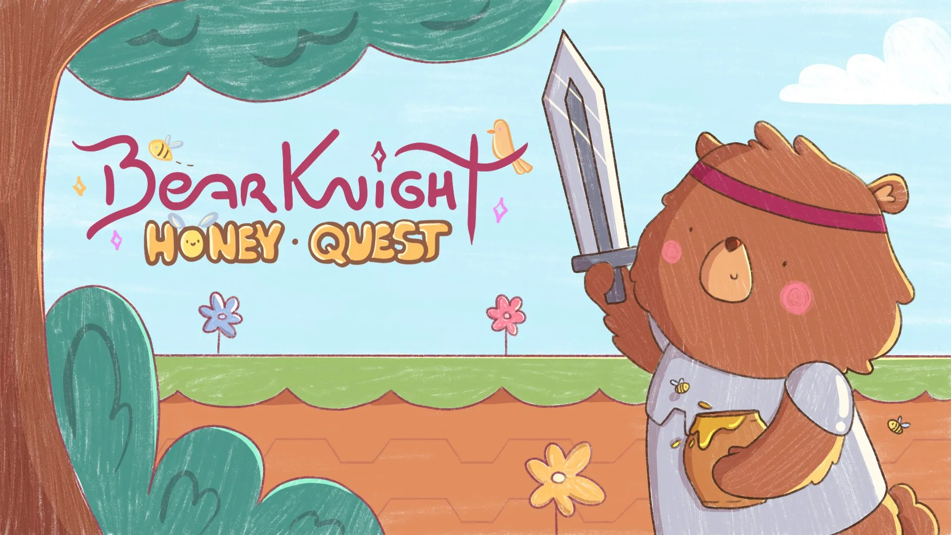 Bear Knight Honey Quest (Windows) — трейлер