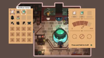 Little Witch in the Woods (Game Preview) — скриншот 7