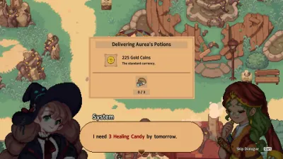 Little Witch in the Woods (Game Preview) — скриншот 9