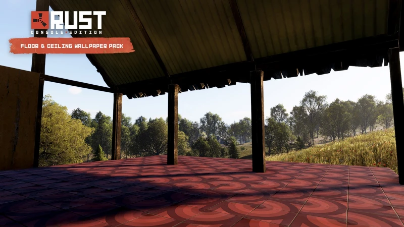Rust Console Edition X|S - Floor and Ceiling Wallpaper Pack