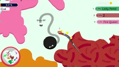 Paper io 2: Food DLC — скриншот 1