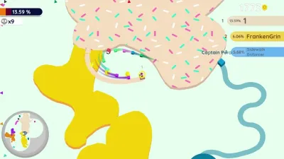 Paper io 2: Food DLC — скриншот 3