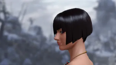 Прическа «Асимметричная» — скриншот 8