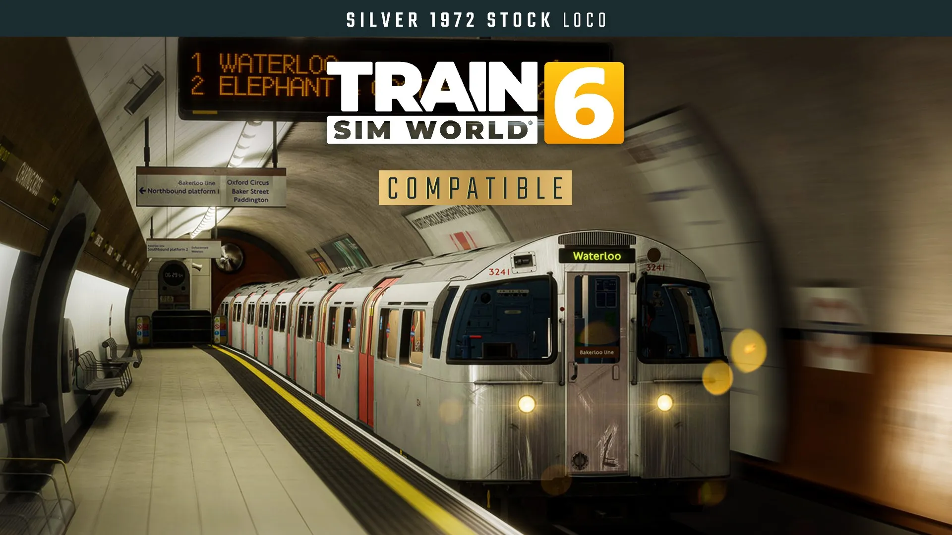 Train Sim World® 6: New Journeys - Silver 1972 Stock