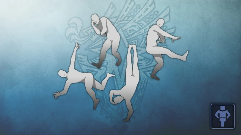 Набор жестов MHW:I: Чистый танец