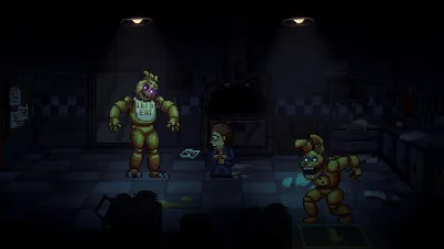 Five Nights at Freddy's Into the Pit — скриншот 8