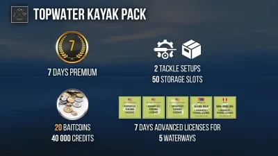Fishing Planet: Topwater Kayak Pack — скриншот 3