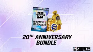 Conjunto do 20º Aniversário do MLB® The Show™ 25