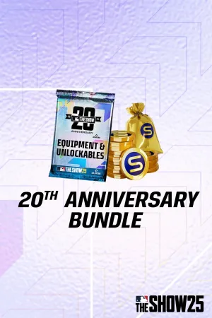 Conjunto do 20º Aniversário do MLB® The Show™ 25