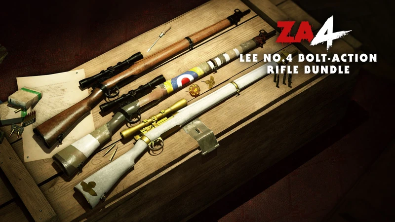 Zombie Army 4: Lee No. 4 Bolt-Action Rifle Bundle