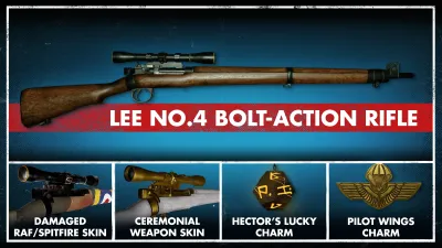 Zombie Army 4: Lee No. 4 Bolt-Action Rifle Bundle — скриншот 7