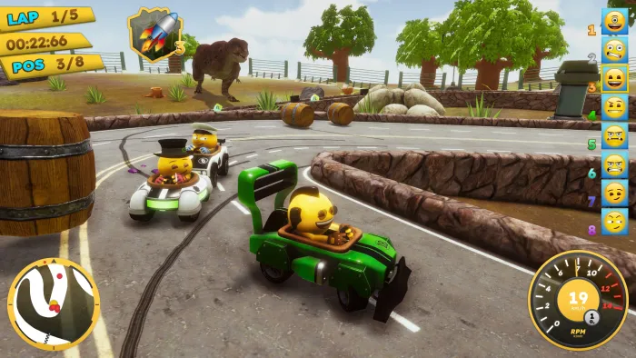 emoji Kart Racer — скриншот 9
