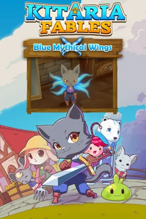 Blue Mythical Wings