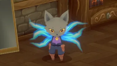 Blue Mythical Wings — скриншот 1