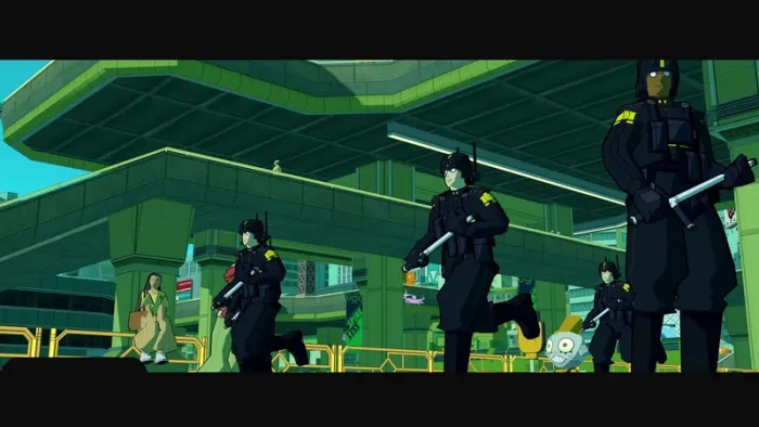 Bomb Rush Cyberfunk — скриншот 3