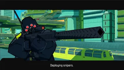 Bomb Rush Cyberfunk — скриншот 5