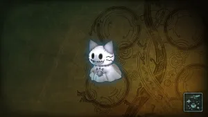 Подвеска: белый полтеркотт