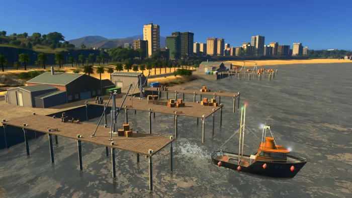 Cities: Skylines - Sunset Harbor — скриншот 4