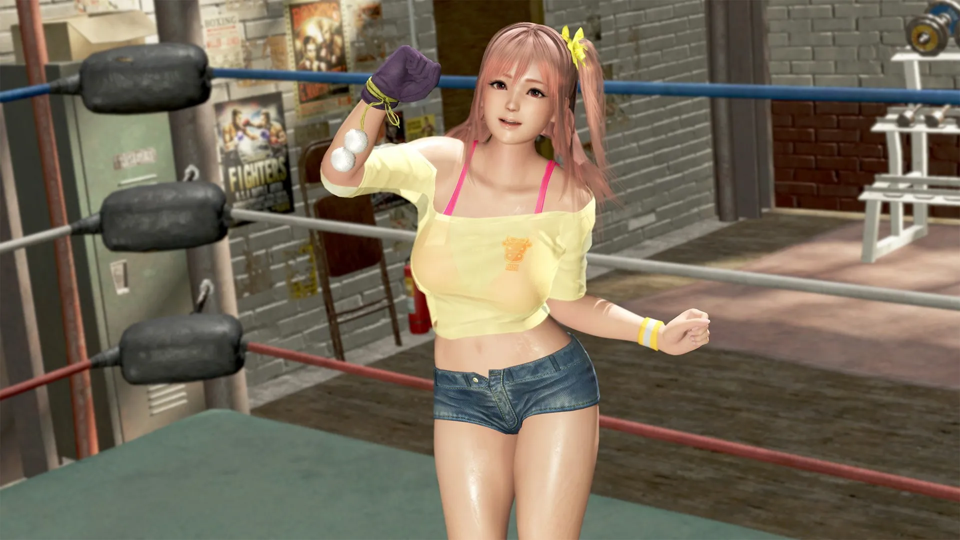 DOA6: костюм «Зарядись! Одежда для тренировок» — Хонока